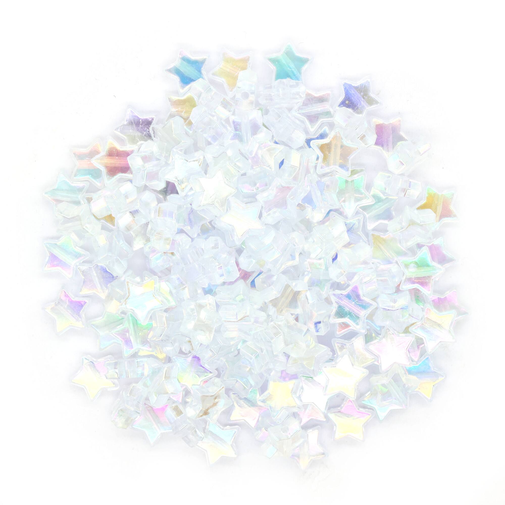 Clear Star Beads by Creatology™, 260ct.